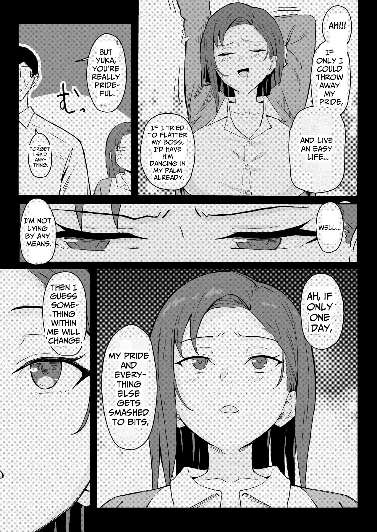Hentai Manga Comic-Cool older career woman girlfriend, dignity destruction consensual sex-Read-50